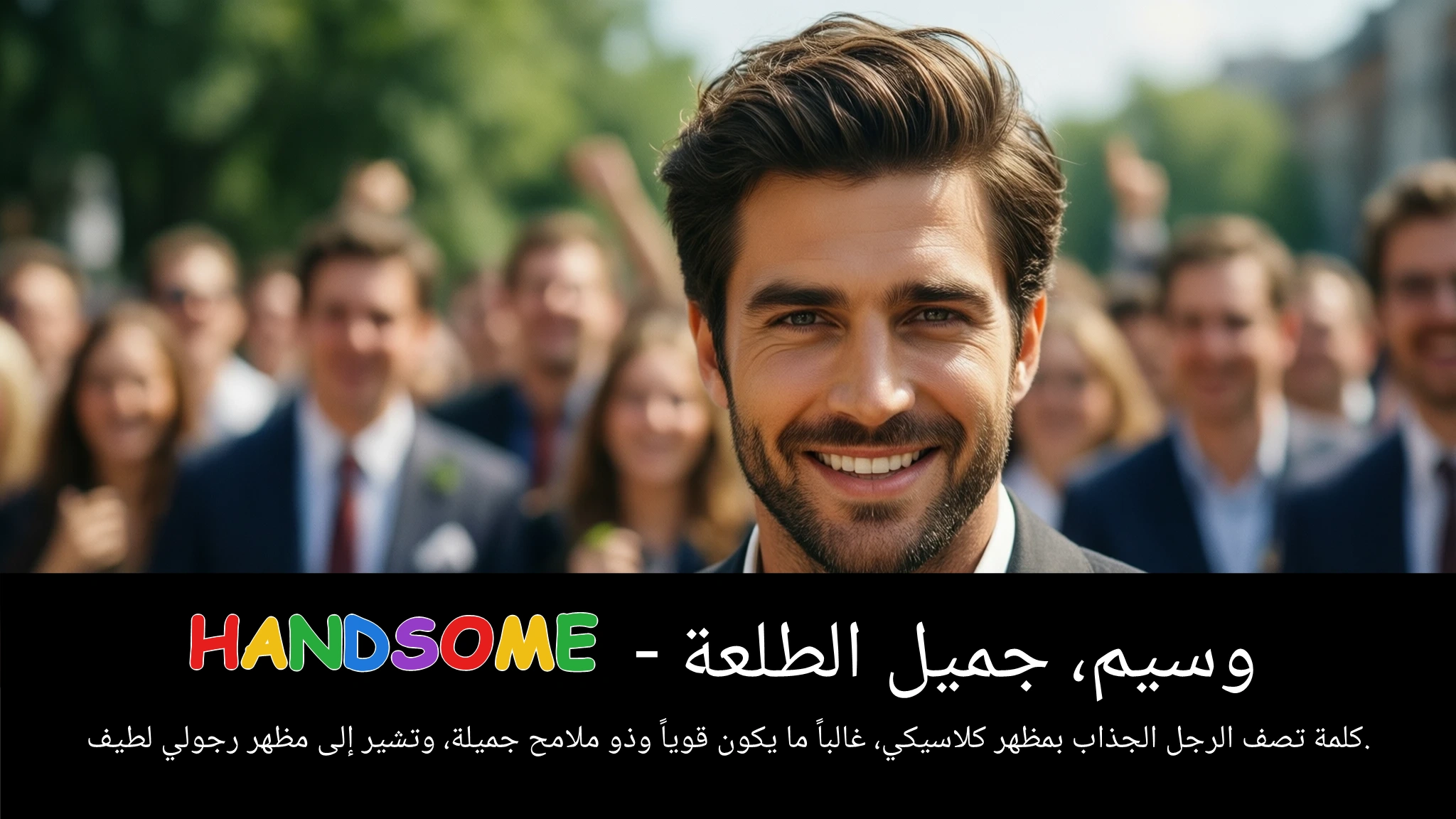 Arabic Illustration for handsome